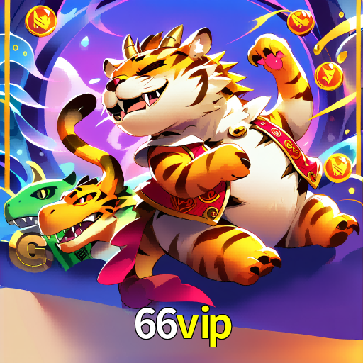Imagem promocional da 66vip mostrando a plataforma e suas vantagens